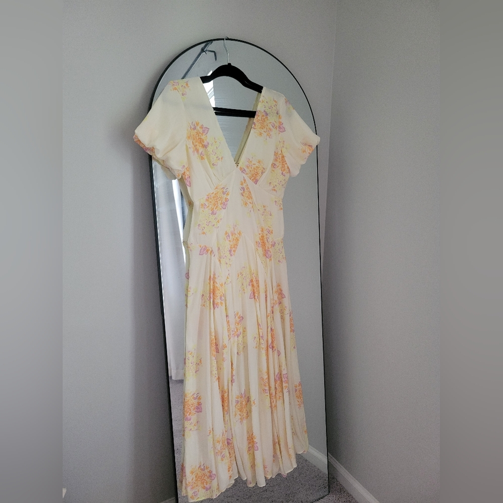 Free People Laura Printed Midi Dress - Picture 3 of 10